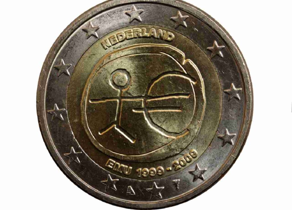 moneta omino stilizzato
