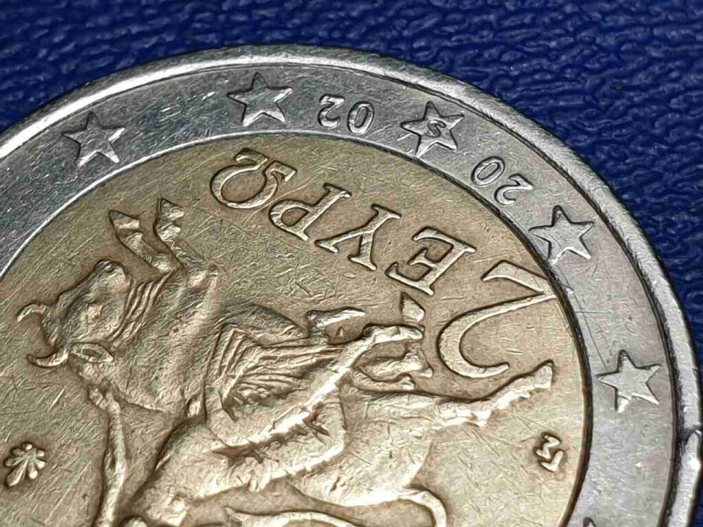 2 euro grecia toro small